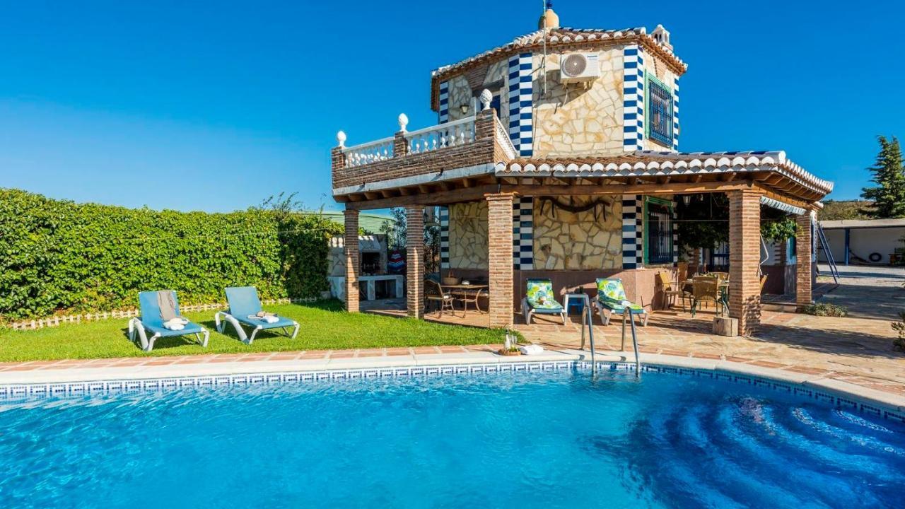 Casa La Noria Iznate By Ruralidays Villa Exterior foto