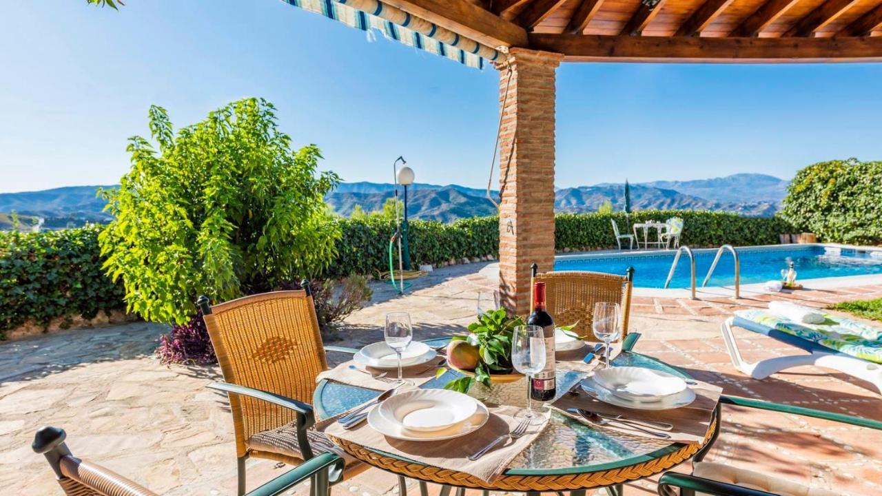 Casa La Noria Iznate By Ruralidays Villa Exterior foto