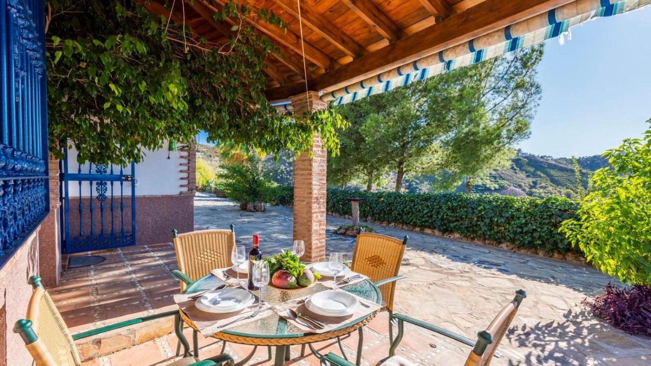 Casa La Noria Iznate By Ruralidays Villa Exterior foto